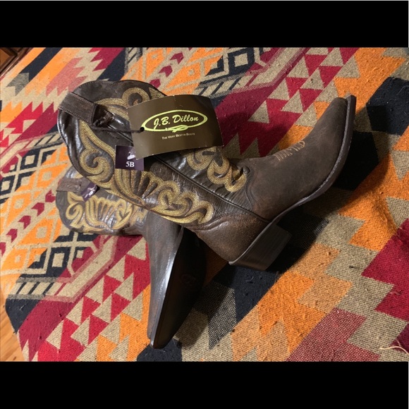 NWT JB Dillon cowboy boots - Picture 2 of 7